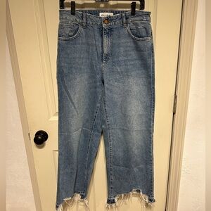 DL1961 Hepburn Wide Leg High Rise Jean